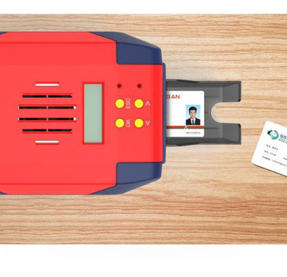 S20/S21/S22 Plastic / PVC ID Card Printer High Speed Double Or Single Side Printing