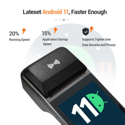 Android 11 H8 Ödeme Terminali Pos Makinesi NFC Kart Okuyucu Pos Terminali