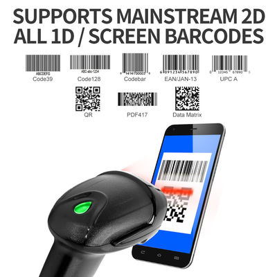 BW-360H Süpermarketler için 1D 2D Barcode Scanner Barcode Reader